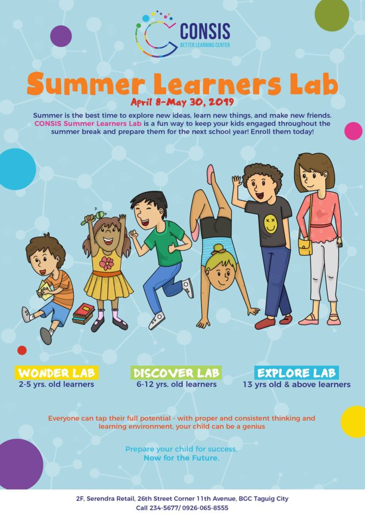 Consis summer learners lab 2019