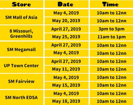 kiddie kitchen schedule