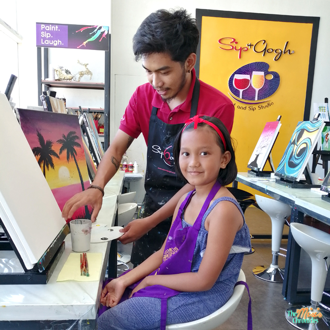 sip and gogh alabang art workshop