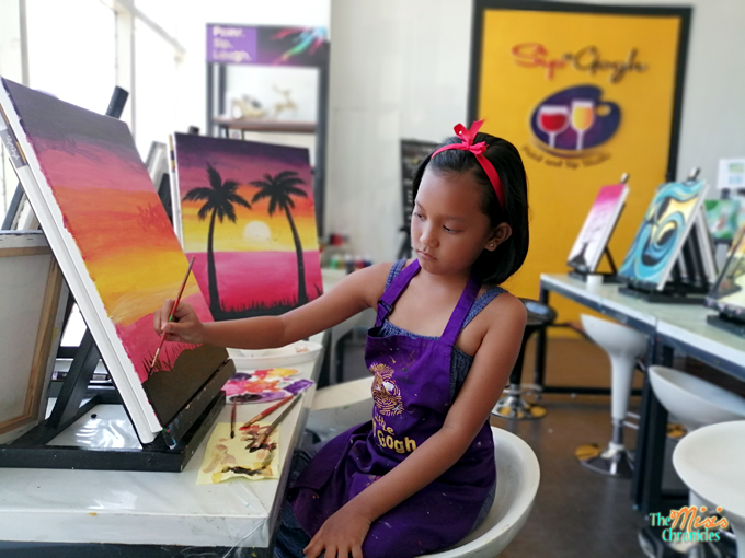 sip and gogh alabang art workshop3