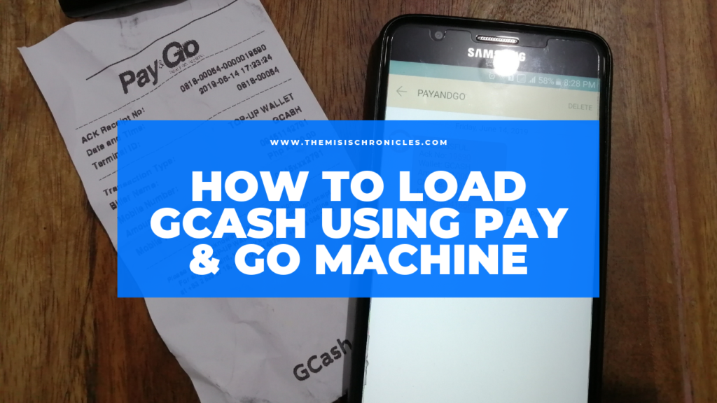 how to load gcash using pay and go