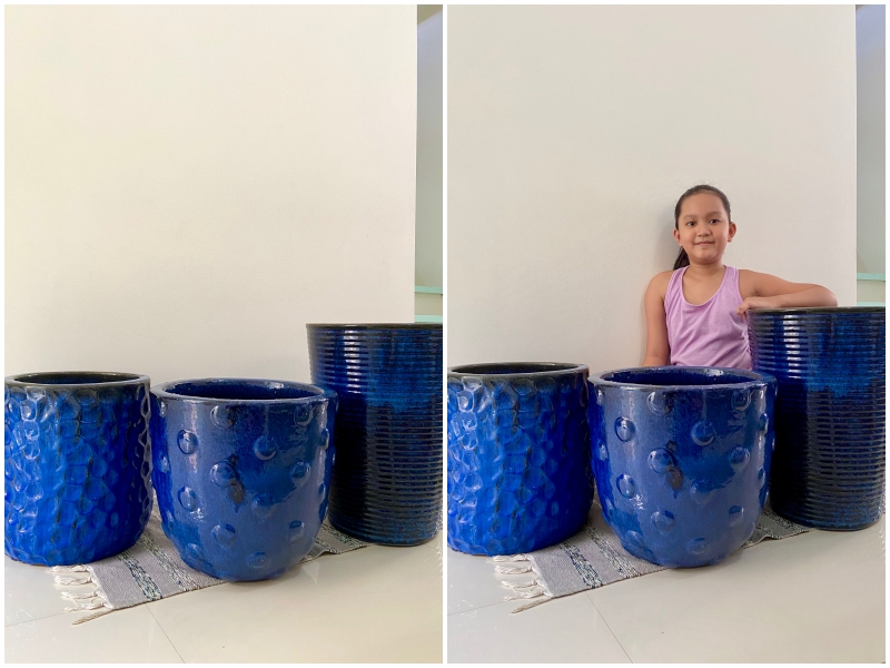 big ceramic pots