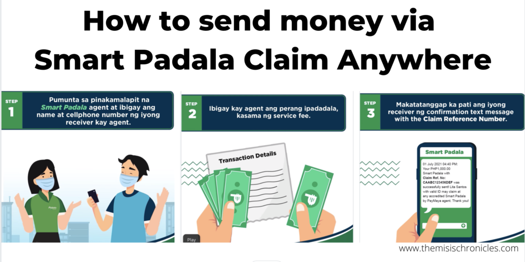 how to send money via smart padala