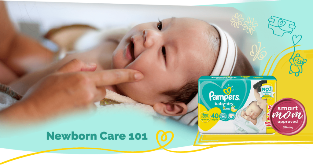 pampers smart parenting microsite